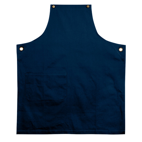 WORKWEAR, SAFETY & CORPORATE CLOTHING SPECIALISTS - Canvas Bib Apron - Navy - One Size