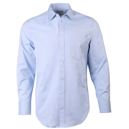 WORKWEAR, SAFETY & CORPORATE CLOTHING SPECIALISTS - Men's Pinpoint Oxford  L/S Shirt