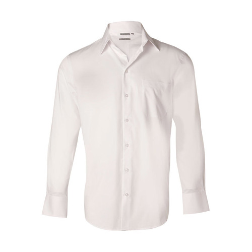 WORKWEAR, SAFETY & CORPORATE CLOTHING SPECIALISTS - Men's Fine Twill L/S Shirt