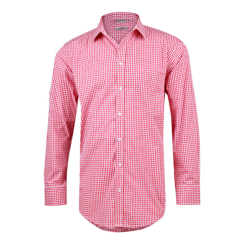 WORKWEAR, SAFETY & CORPORATE CLOTHING SPECIALISTS - Men S Gingham Check Long Sleeve Shirt