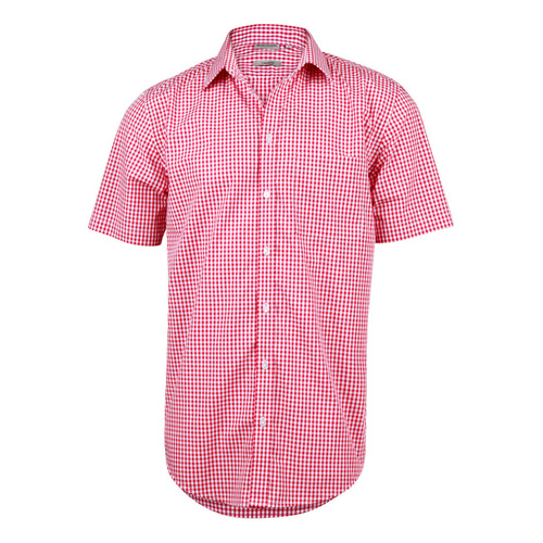 WORKWEAR, SAFETY & CORPORATE CLOTHING SPECIALISTS Men S Gingham Check Short Sleeve Shirt