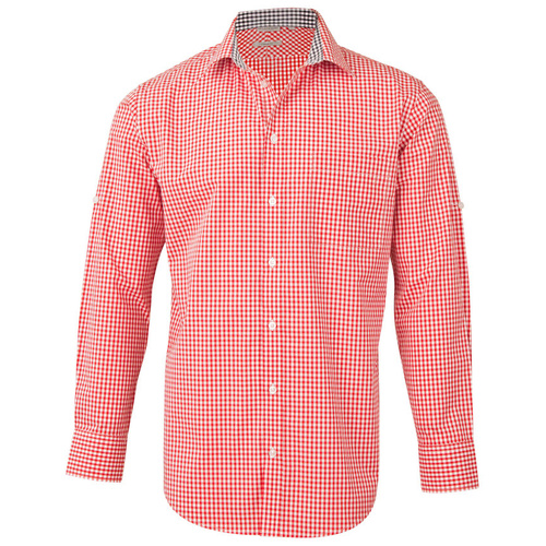 WORKWEAR, SAFETY & CORPORATE CLOTHING SPECIALISTS - Men S Gingham Check Long Sleeve Shirt
