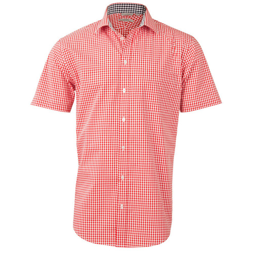 WORKWEAR, SAFETY & CORPORATE CLOTHING SPECIALISTS - Men S Gingham Check Short Sleeve Shirt