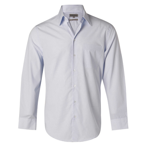 WORKWEAR, SAFETY & CORPORATE CLOTHING SPECIALISTS Men's Mini Check L/S Shirt