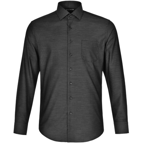 WORKWEAR, SAFETY & CORPORATE CLOTHING SPECIALISTS Men's Pin Dot Stretch L/S Shirt