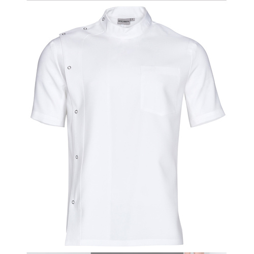 WORKWEAR, SAFETY & CORPORATE CLOTHING SPECIALISTS - Men's Stud Front Short Sleeve Jacket