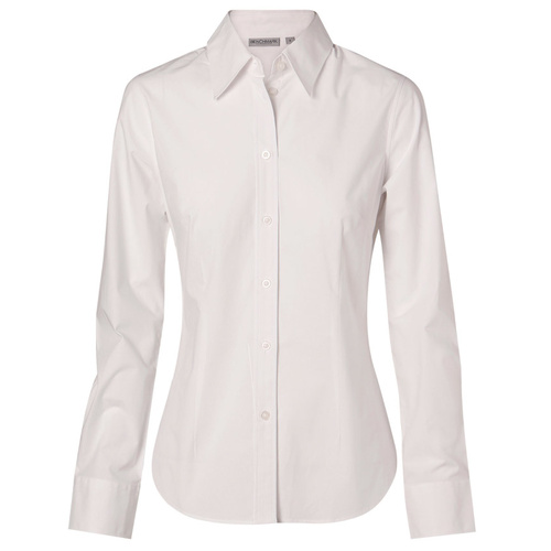 WORKWEAR, SAFETY & CORPORATE CLOTHING SPECIALISTS Women's Fine Twill L/S Shirt