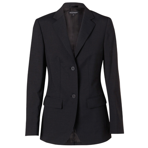 WORKWEAR, SAFETY & CORPORATE CLOTHING SPECIALISTS Women's Stretch Wool Blend Mid Length Jacket