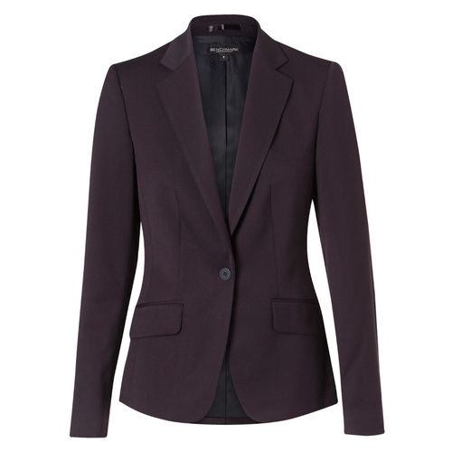 WORKWEAR, SAFETY & CORPORATE CLOTHING SPECIALISTS - Women's One Button Cropped Jacket In Poly/Viscose Stretch