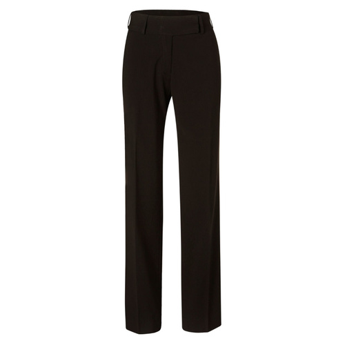 WORKWEAR, SAFETY & CORPORATE CLOTHING SPECIALISTS Women's Low Rise Pants In Poly/Viscose Stretch Stripe