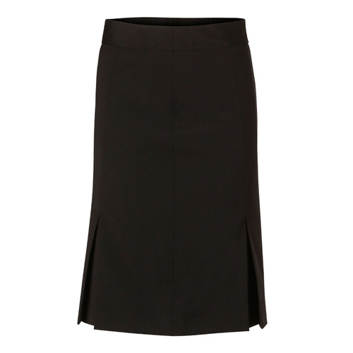 WORKWEAR, SAFETY & CORPORATE CLOTHING SPECIALISTS Women's Pleated Skirt In Wool Stretch