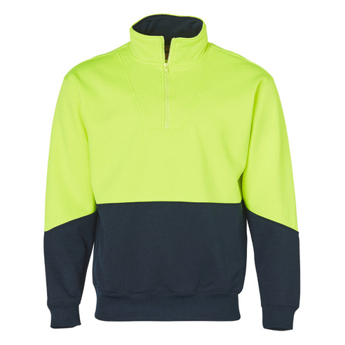 WORKWEAR, SAFETY & CORPORATE CLOTHING SPECIALISTS - Hi-Vis L/S windcheater collar