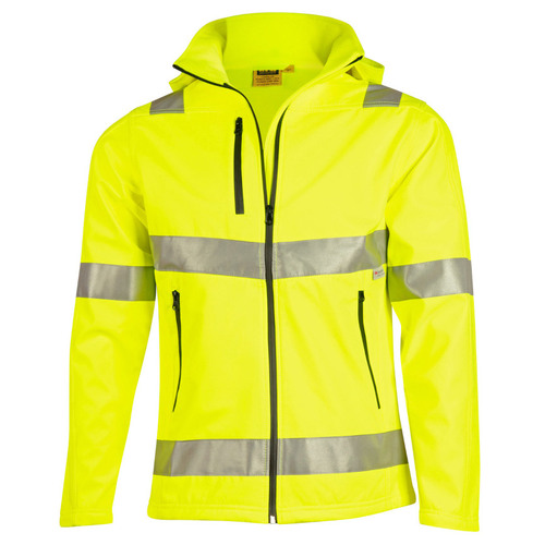 WORKWEAR, SAFETY & CORPORATE CLOTHING SPECIALISTS - Adults  HiVis Heavy Duty Softshell Jacket with 3M Tapes