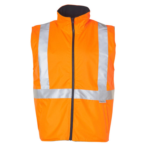 WORKWEAR, SAFETY & CORPORATE CLOTHING SPECIALISTS - Hi-Vis Reversible Safety Vest With X Pattern 3M Tapes