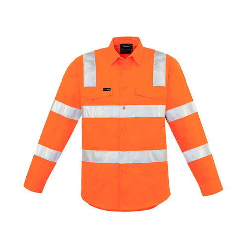 WORKWEAR, SAFETY & CORPORATE CLOTHING SPECIALISTS - Mens Bio Motion Vic Rail Shirt