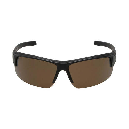 WORKWEAR, SAFETY & CORPORATE CLOTHING SPECIALISTS - UG-RSP7003 Wrench Safety Polarised-Matt Black/Brown-One size
