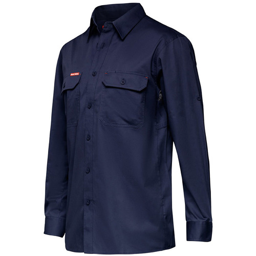 WORKWEAR, SAFETY & CORPORATE CLOTHING SPECIALISTS - Core - Mens L/S L/weight Ventilated Shirt